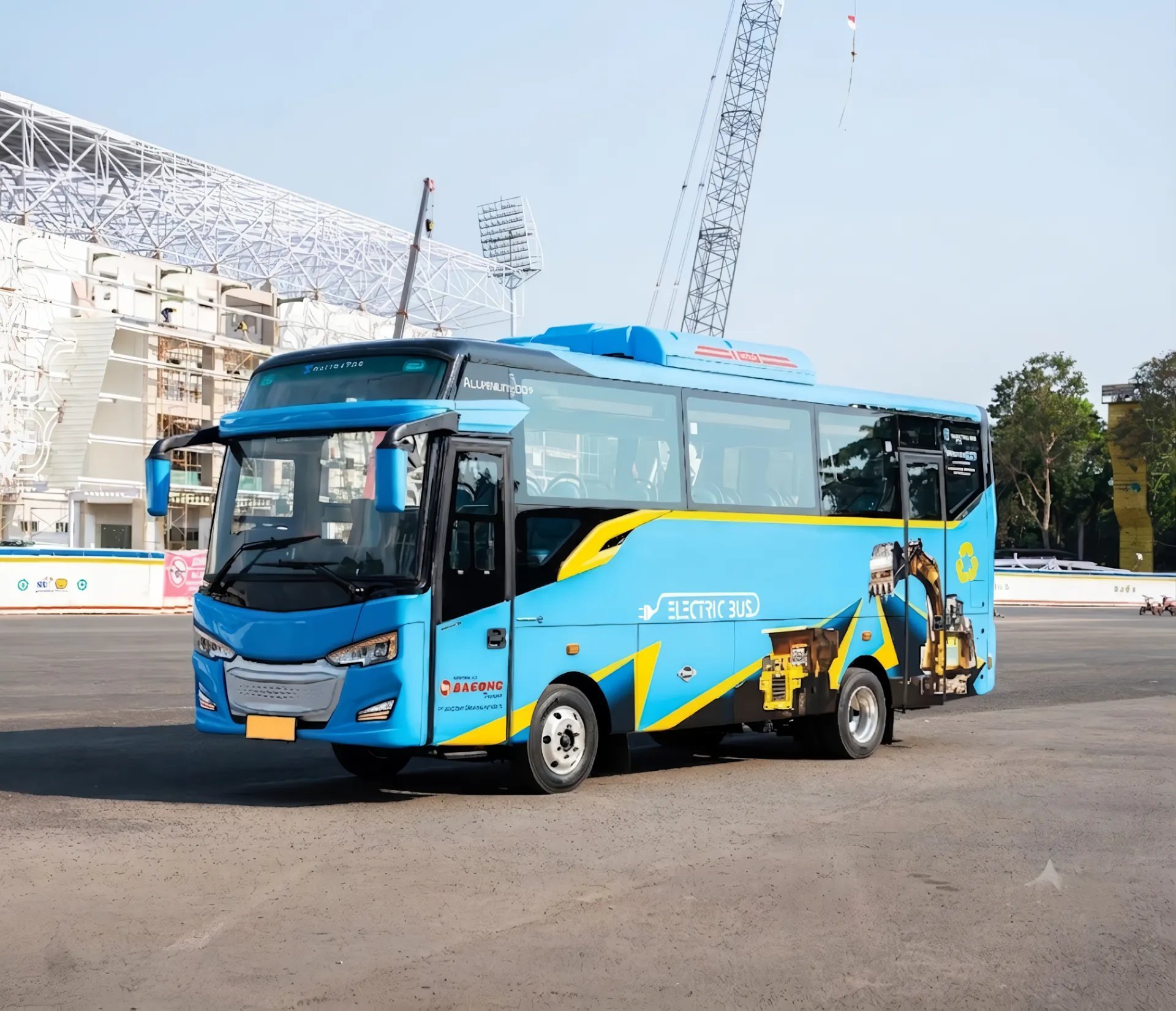 Medium Electric Bus 4x2 Exterior