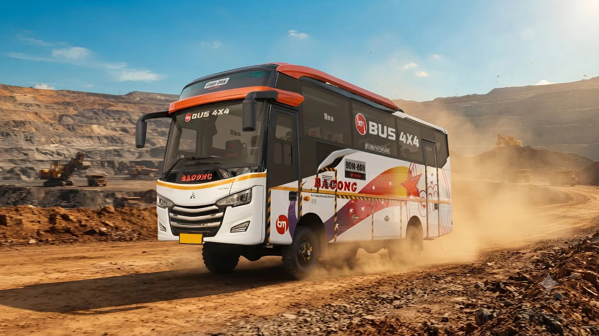 Medium Bus 4x4 Exterior